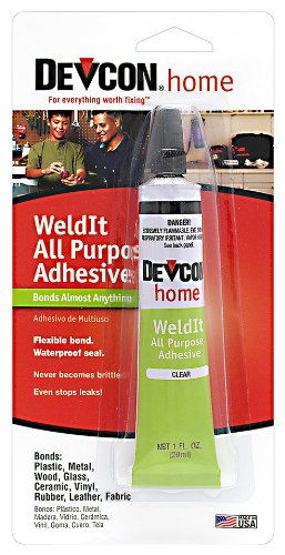 Devcon (18245-12PK) Weld-It Cement - 1 oz. (Pack of 12) - size: 1 Ounce, (Pack of 12)