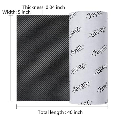 Non Slip Texture Self Adhesive Silicone Cuttable Furniture Pads - Anti-Sliding Rubber Floor Protectors for Any Furniture and Appliances