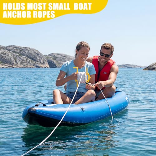 Konohan Anchor Rope Winder Large Heavy-duty Cord Spool Organizer with Handle Holds up to 150 Feet for Boats Docks Kayaks Paddleboards Anchor/mooring Lines, Ski/tube Robes