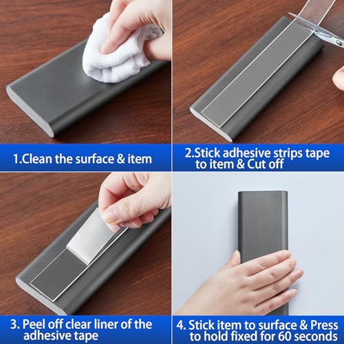 Nano Strong Mounting Adhesive Tape Double Sided Tape Heavy Duty Removable Clear Two Sided Double Stick Wall Tape 1.18in*16.4ft - size: C:1.18inch*16.4ft