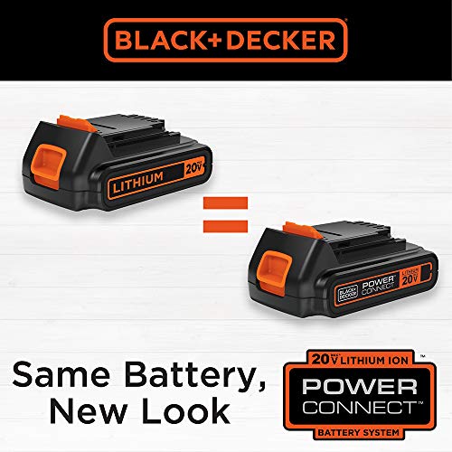 BLACK+DECKER Home Tool Kit with 20V MAX Drill/Driver, 83-Piece, 600 RPM (BDPK70284C1AEV)