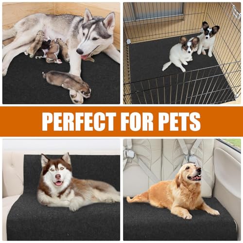 Sturdy Slip Felt Floor Mat Designed for Vehicle Maintenance Spill and Wet Area Security 150x60cm Machine Maintenance Pad - size: 150x60cm