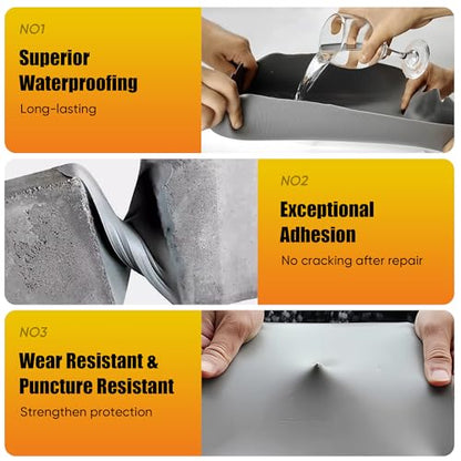 Concrete Crack Filler, 4 PCS Self Leveling Cement Crack Sealant, Quick-Drying Sealing Adhesive Repair Sealer for Driveways, Sidewalks, Patios, Waterproof Outdoor Joint Caulking Glue, Gray - style: 70 oz