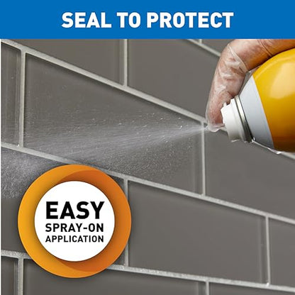 Miracle Sealants Grout Sealer Aerosol Spray, 15 oz - size: 1 Count (Pack of 1)