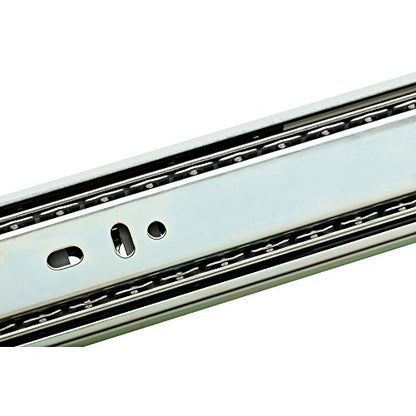 Liberty D80614C-ZP-W 14-Inch Ball Bearing Drawer Slides