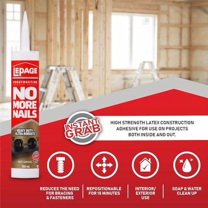 Heavy Duty Construction Adhesive - 266 ml