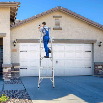 Ladder Stabilizer for Roof Gutter,Ladder Standoff for Roof,Wall Standoff,Solid and Reliable Easy to Use,380 Lbs Weight Rating - size: 17.5x27x31"