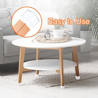 uxcell 12 Pcs Silicone Chair Leg Floor Protectors 1.2 x 2.4 Inch Non-Slip Chair Leg Caps Covers, Rectangle Furniture Leg Protectors for Hardwood Floors Reduce Noise and Scratches, Clear - size: 1.2 x 2.4 Inch
