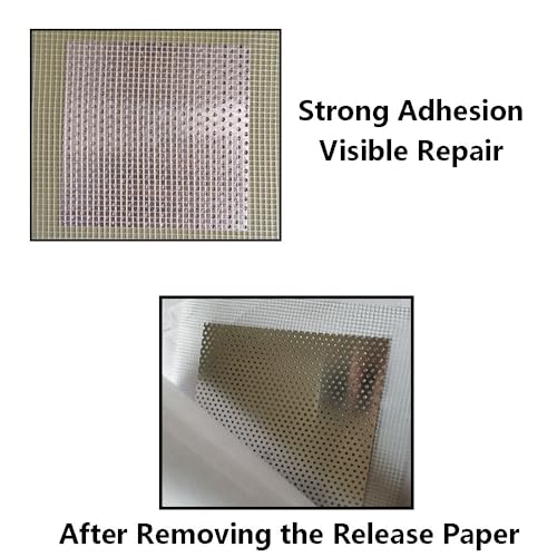 Sagasave Drywall Repair Kit Aluminum Wall Patch, Fiberglass Mesh and Galvanized Steel Panel for Repairing Damaged Exterior Walls and Roofs