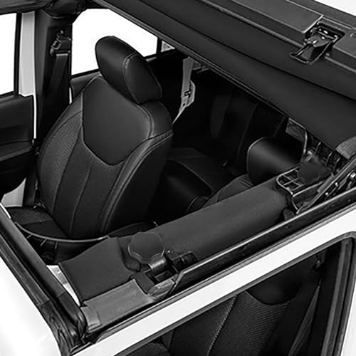 Soft Top Window Frame Door Surround Knobs Kit Compatible with for 2007-2018 Jeep Wrangler JK 4-Door Soft Top Door Frame Knob Screws (2 Short + 4 Long) - size: Long 4 PCS+Short 2 PCS