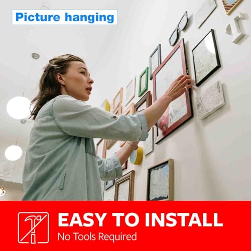 3M Double Sided Tape Heavy Duty Mounting Tape Strong Adhesive Tape Waterproof Foam Tape Picture Hanging Strips for LED Strip Light Indoor and Outdoor (0.39in X 10ft) - size: 0.39in x 9.85ft