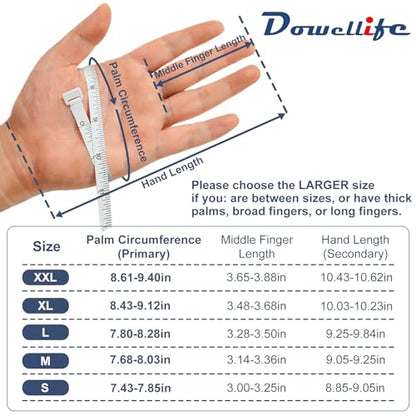 Dowellife ANSI A9 Cut Resistant Glove Food Grade, Stainless Steel Mesh Metal Knife Cutting Glove for Butcher Oyster Shucking Kitchen Mandoline Chef Slicing Fish Fillet(X-Large-3 Pcs) - size: X-Large (Pack of 3)
