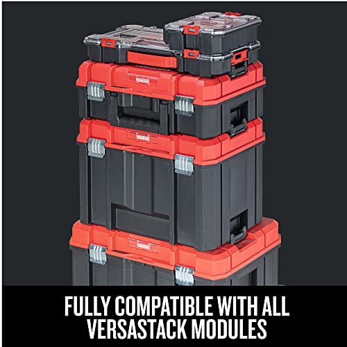 CRAFTSMAN VERSASTACK Storage Organizer, Small Parts Organizer, 20-Compartments, Lid Includes Secure Latch (CMST17828)