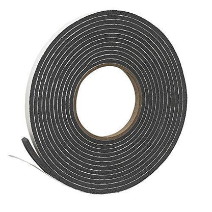 Frost King V734H Vinyl Foam Tape - Closed Cell - Moderate Compression, 3/4" W, 1/2" Thick, 10' L, Grey,Gray - size: Pack of 1, style: 3/4"W,1/2"T,10'L,Grey