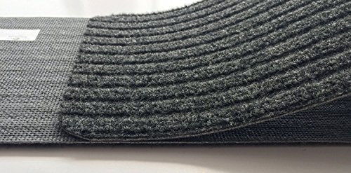 Stair Treads Collection Set of 13 Indoor Skid Slip Resistant Carpet Stair Tread Treads (7 inch x 24 inch) (Dark Grey, Set of 7) - color: Dark Grey, size: 7 Pcs - 7"x24"