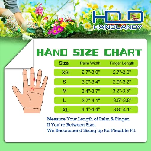 HANDLANDY Pruning Gloves Long for Men & Women, Pigskin Leather Rose Gardening Gloves- Breathable & Durability Gauntlet Glove (Small, Beige) - color: Beige, size: Small (Pack of 1)