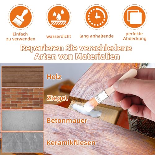 Invisible Waterproof Sealant Agent, Clear Water-Based Bonding & Insulating Coating, Anti-Leakage Sealant for Roofs, Walls, Cracks & Indoor & Outdoor Repairs, 10.5 oz