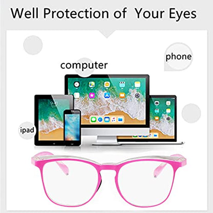 Safety Glasses for Men Women Nurses Anti Fog Stylish Fashion Comfortable Goggles with Side Shields Eye Protection for Adult - color: Dark Pink