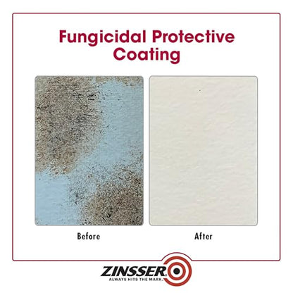qt Zinsser 276087 White Zinsser, Mold Killing Primer Water-Based Mold Killing Primer - size: 32 Fl Oz (Pack of 1)