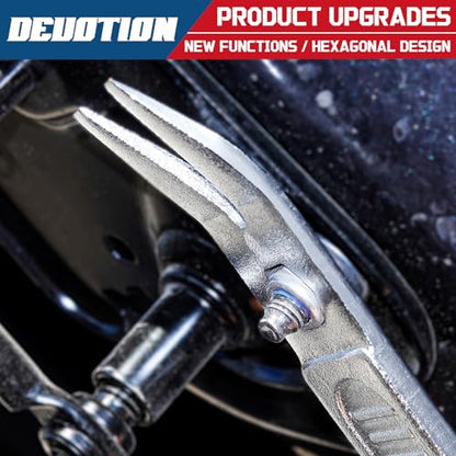 Dual Head 4140 Pry Tool, Pry Bar Trim Removal Tool, Pry Tool, Car Trim Removal Tool Kit, Trim Removal Tool Kit, Panel Removal Interior Trim Removal Kit, Automotive Tools - color: Dual Head 1pc