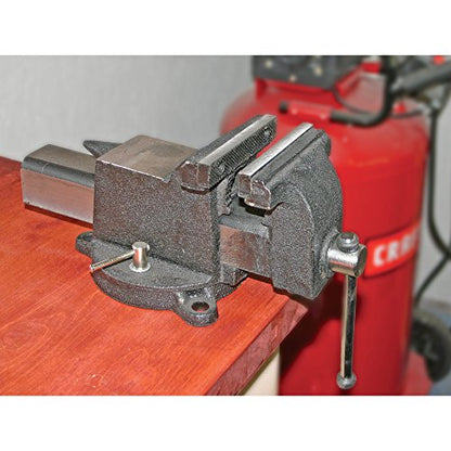 Yost Vises 906-AS 6" Heavy Duty Steel Bench Vise, Black - size: 6", style: Heavy Duty