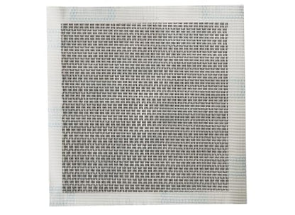 FibaTape 6 inch x 6 inch Self Adhesive Perforated Aluminum Wall and Ceiling Repair Patch