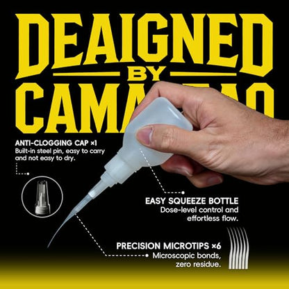 Ceramic Super CA Glue 1oz +1g Kit, Food-Safe Clear Repair Glue for Pottery Porcelain Mugs Clay Dishes, Heat-Resistant Waterproof Instant Cyanoacrylate Adhesive for General Home Repair, Dishwasher - size: 1 Oz., style: Ceramic Glue