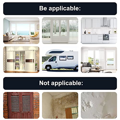 2 Rolls Foam Tape Weather Stripping Door Seal, 1'' W x 3/4'' T High Density Seal Strip, Adhesive Closed Cell Weather Strip Total 13 Feet Long - size: 1IN*3/4IN/13FT