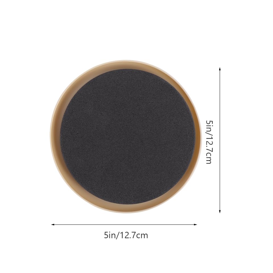 KALLORY Furniture Sliding Aid Pads 8 Pack 5X5 Inch Durable Moving Pads for Easy Furniture Glide on Hardwood and Carpet Floors Non-Scratch Sliding Mat for Chairs Sofas Tables - size: 12.7X12.7CM