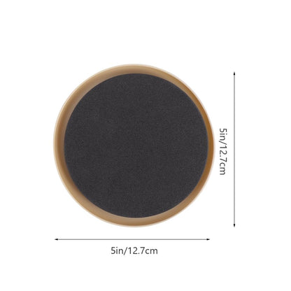 KALLORY Furniture Sliding Aid Pads 8 Pack 5X5 Inch Durable Moving Pads for Easy Furniture Glide on Hardwood and Carpet Floors Non-Scratch Sliding Mat for Chairs Sofas Tables - size: 12.7X12.7CM