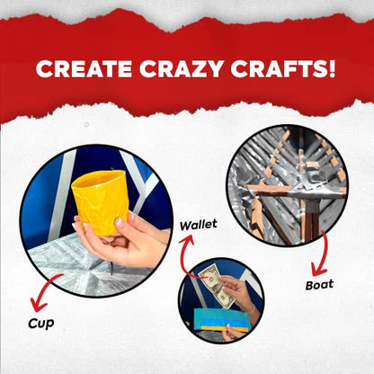 MAT Duct Tape White Industrial Grade, 2 inch x 60 ft. Waterproof, UV Resistant for Crafts, Home Improvement, Repairs, & Projects - color: White