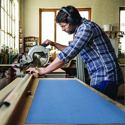 PIG Tool Box, Drawer and Shelf Liner Absorbent Mat with Adhesive Backing - 1 Roll - 50' x 16" Roll - PM50067