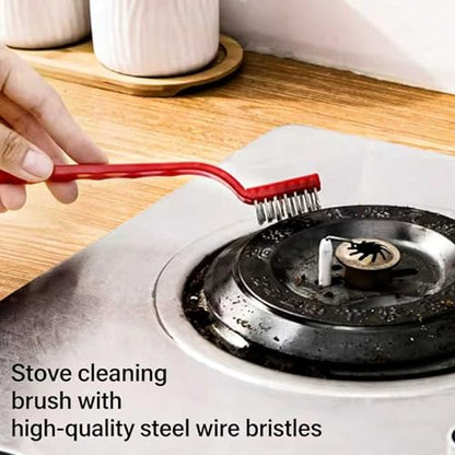 Crevice Cleaning Brush Set, Multifunctional Hard Bristle Brushes, Bathroom, Toilet, Kitchen Sink Dead Corner, Window Gap, Floor Brush, Sink, Cup (8pcs)