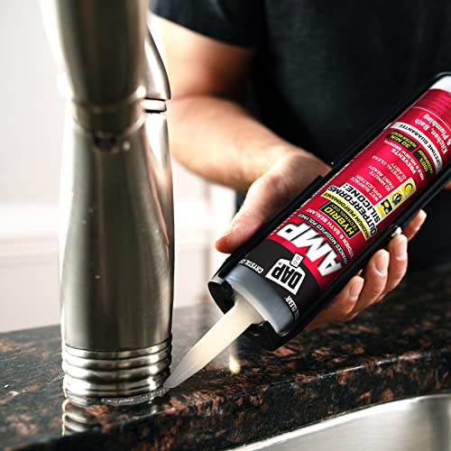 DAP AMP Kitchen and Bath Sealant, Clear, 9 Oz (7079800763)