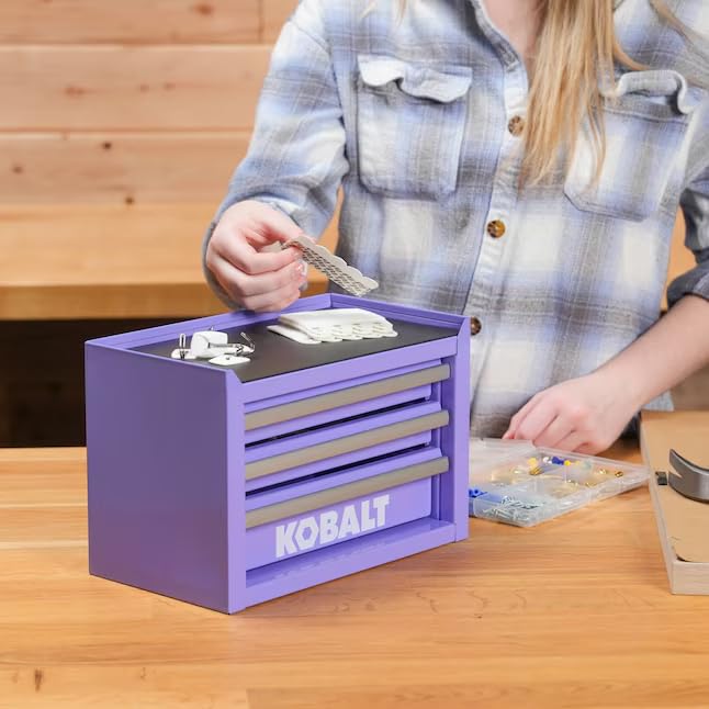 K.balt Mini Tool Boxes (Lavender, 3 Drawer) - color: Lavender, size: 3 Drawer