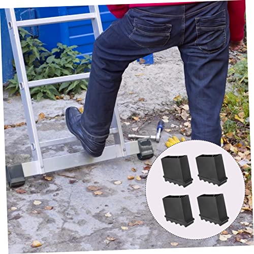 4pcs Non-Skid Ladder Mats Stair Edge Protector for Home Ladders Collapsible