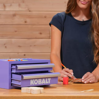 K.balt Mini Tool Boxes (Lavender, 2 Drawer) - color: Lavender, size: 2 Drawer
