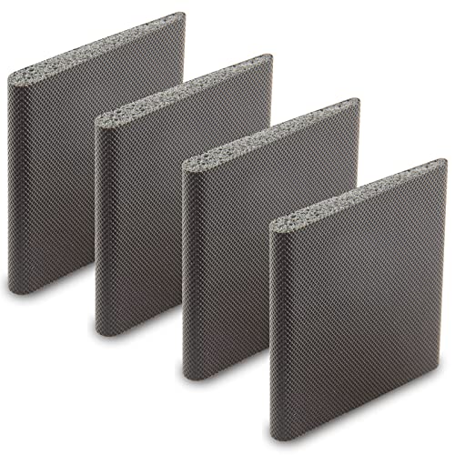4 Pcs Door Corner Seals, Exterior Door Jamb Frame Seal, Self-Adhesive Wedge Draft Stoppers Foam Pads for Weather Stripping Noise Isolating (Brown) - color: Brown, size: 4PCS