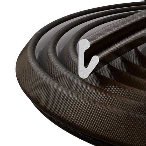2Pcs x 26ft V-Shape Thin Weather Stripping Door Frame Seal Strip,Adhesive Small Door Gap Filler for Winter Insulation,Soundproofing Weatherstripping for Window Draft Stopper Light Blocker,Brown - color: Brown, size: 2Pcs x 26 FT