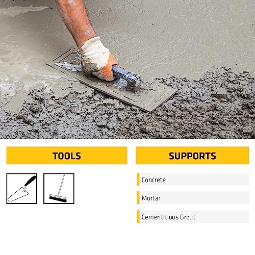 SIKA - SikaLatex R - Concrete Adhesive Glue, White - Admix for Portland-Cement Mortar/Concrete - Resistant to Freezing and thawing Damage - 1-Gallon (Pack of 2) - size: 128 Fl Oz (Pack of 2)