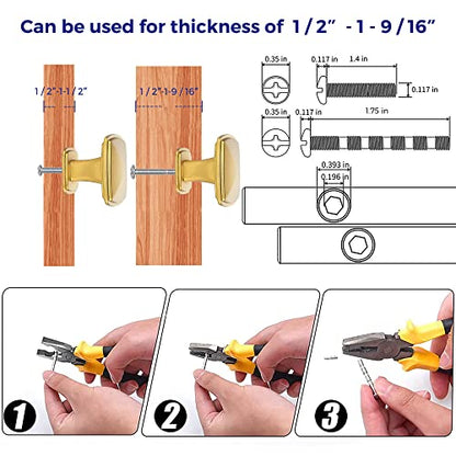 Ravinte 15 Pack Gold Kitchen Cabinet Square Knob Single Hole Cabinet Hardware for Dresser Drawer Cabinet Pulls Drawer Knobs Cabinet Knobs Contemporary Antique Rustic - color: Gold