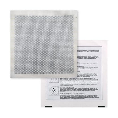 MaxPatch® 8 in. x 8 in. Aluminum Self-Adhesive Wall Repair Patch (3-Pack) – Expanded Perforated Rust-Resistant Aluminum with Strong Adhesive Backing for Interior Wall Repairs
