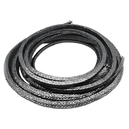 Flexible Graphite Braided Compression Packing ，for Pump Valve or Mechanical Seal 5/16”x5/16”，10 feet - size: 5/16”x5/16”，10 feet