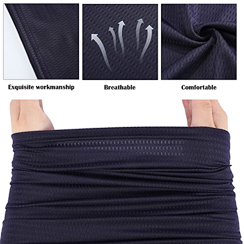 Geyoga Neck Gaiter Bandana Face Mask Summer UV Protection Cooling Breathable Face Mask Neck Scarf Balaclava for Men Women - color: Classic Colors