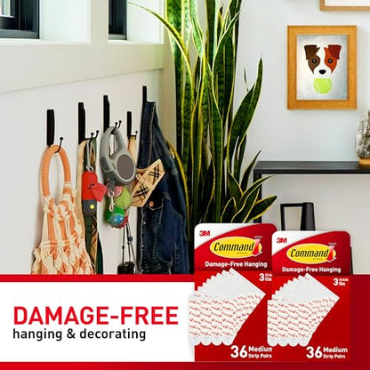 Command Medium Refill Adhesive Tape Strips (72 Strips) - style: 72 Strips