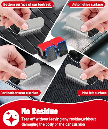 PHIXBEAR Hook and Loop Strips with Super Adhesive Heavy Duty, Heat Resistant Waterproof, Outdoor or Indoor Use, 16 Sets Black 1.57x1.97 Inch - size: 1.57x1.97 Inch（16 Sets）