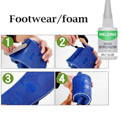 1Pack Universal Strong Glue,Multifunctional Fast Repair Instant Welding Glue,High-Strength Oily Glues for Metal, Plastic, Wood, Ceramics, Leather, Glass, - color: 1pcs