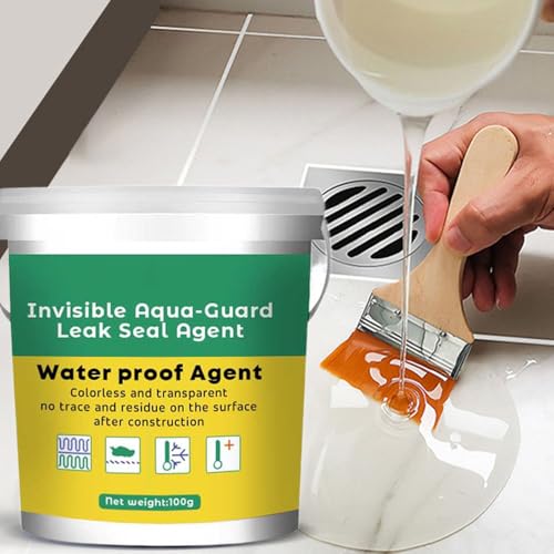 2024 New Invisible Waterproof Agent Set, Upgrade Super Strong Transparent Waterproof Coating Agent, Anti-Leakage Agent Transparent Leakage Protection Glue Repairing Leak Waterproof Adhesive (1)