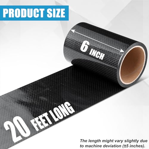RV Underbelly Material RV Underbelly Tape, 6'' x 20' Waterproof Tape with Permanent Sealing Adhesive for Camper Travel Trailer, Mobile Home, Tear Repair Patch - size: 6 Inch X 20 Feet