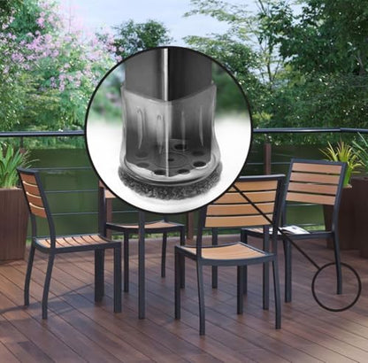 Slipstick GorillaOutdoor Berber Furniture Feet Pads with Clear Sleeve Sock, Weatherproof Outdoor Furniture Floor Protector Sliders (Universal Medium x 16) - size: Universal Medium x 16